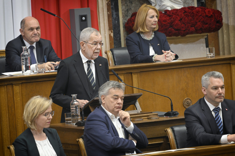 Rede von Bundespräsident Alexander Van der Bellen