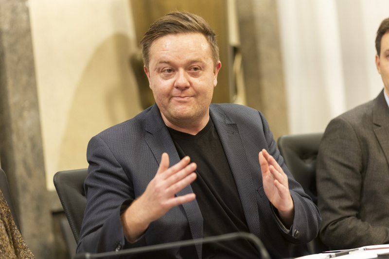 Am Wort: Nationalratsabgeordneter Mario Lindner (SPÖ)