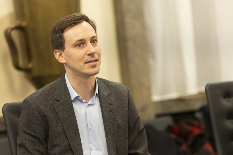 Am Wort: Nationalratsabgeordneter Nico Marchetti (ÖVP)