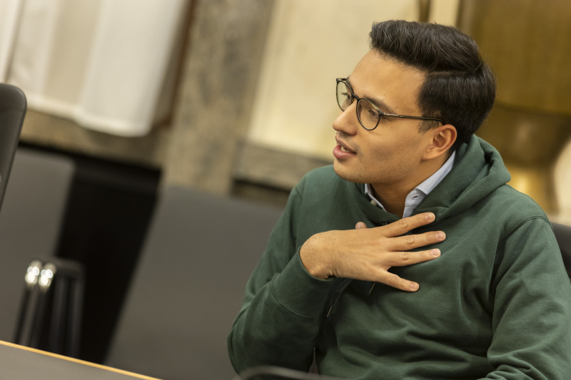 Am Wort: Nationalratsabgeordneter Yannick Shetty (NEOS)