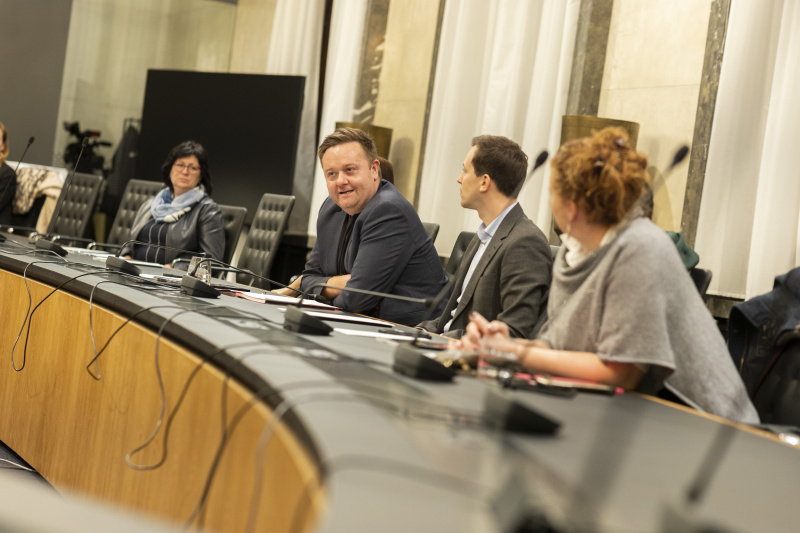 Am Wort: Nationalratsabgeordneter Mario Lindner (SPÖ)