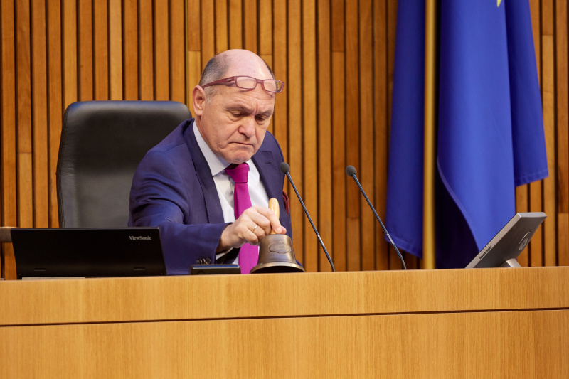 Nationalratspräsident Wolfgang Sobotka (ÖVP) eröffnet die Sitzung