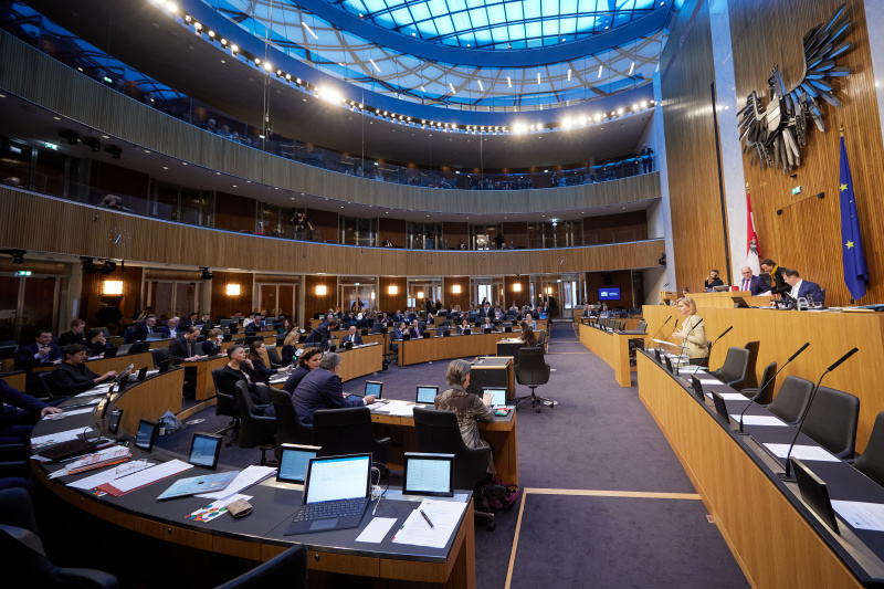 Rede von Infrastrukturministerin Leonore Gewessler (GRÜNE)