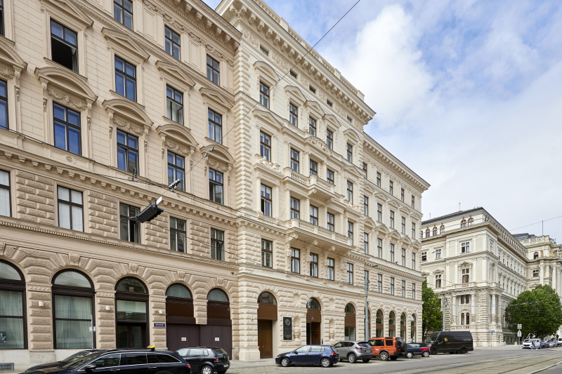 Außenbereich des  Hansenhauses