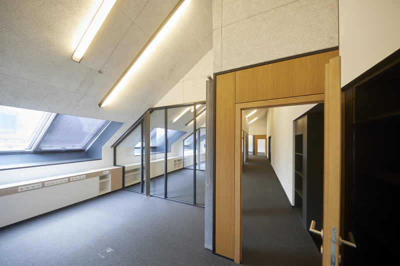 Büro Löwelstraße im Dachgeschoß