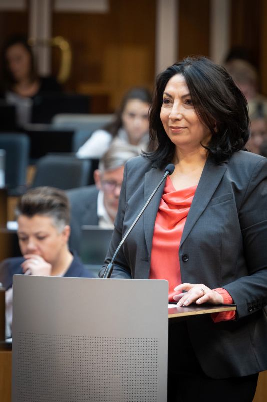Nationalratsabgeordnete Selma Yildirim (SPÖ) am Rednerpult