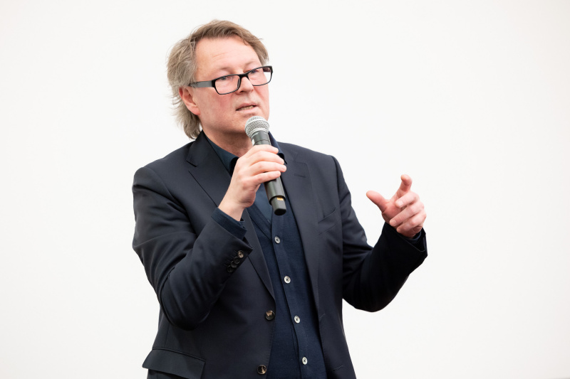 Eröffnungsworte vom Kurator Kunst im Parlament Hans-Peter Wipplinger - Leopold Museum