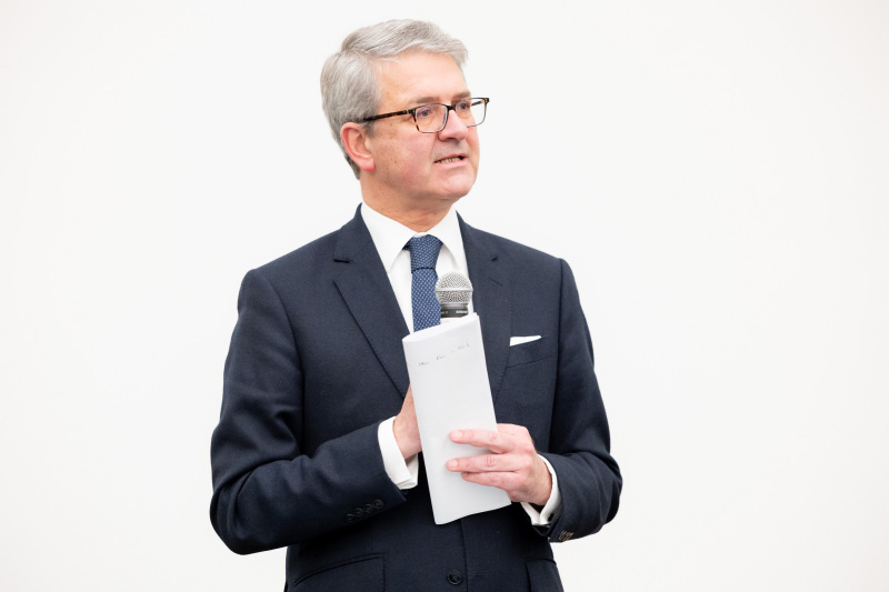 Eröffnung der Veranstaltung durch Parlamentsvizedirektor Alexis Wintoniak