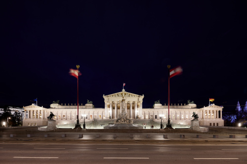 Parlamentsgebäude - Nachtaufnahmen