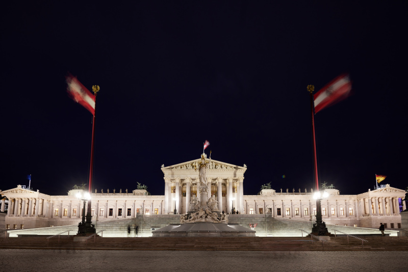 Parlamentsgebäude - Nachtaufnahmen