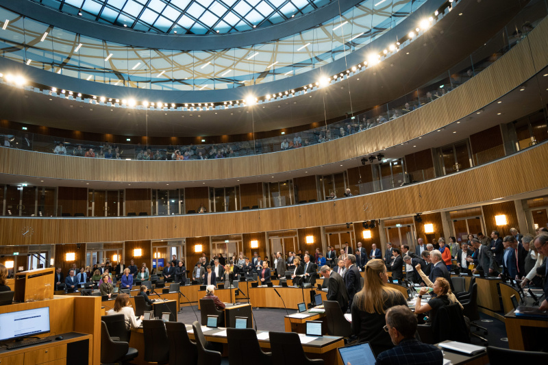 Abstimmung im Plenum