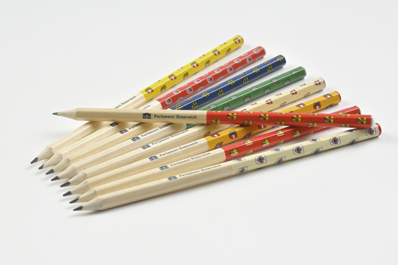 Bleistift mit Bundeländerwappen 