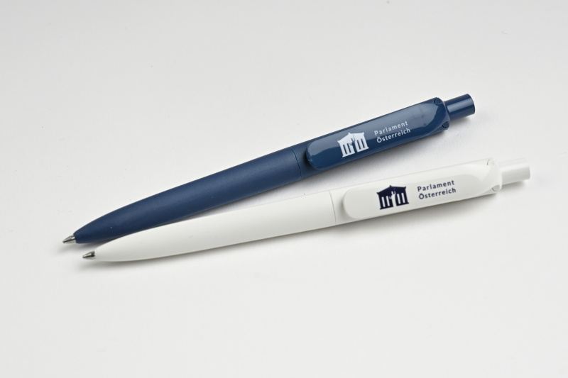 Kugelschreiber mit Parlamentslogo