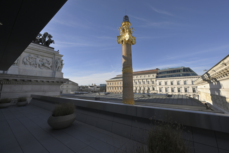 Justizpalast-Terrasse