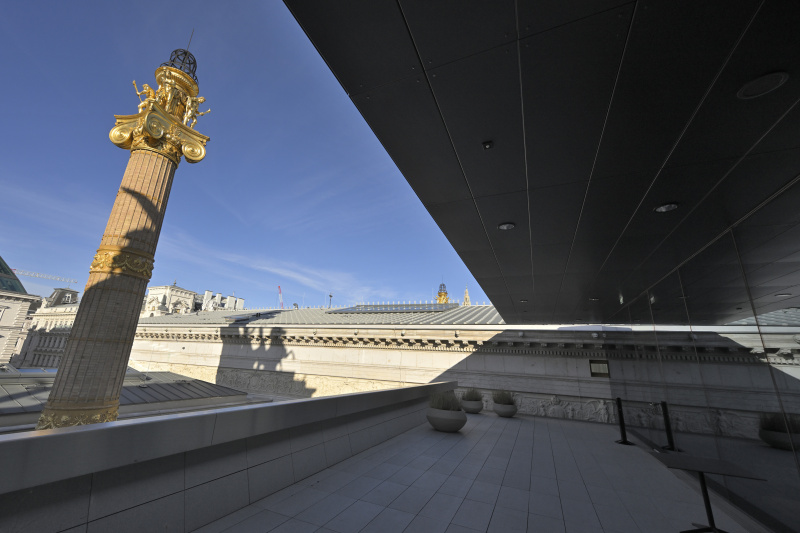 Justizpalast-Terrasse