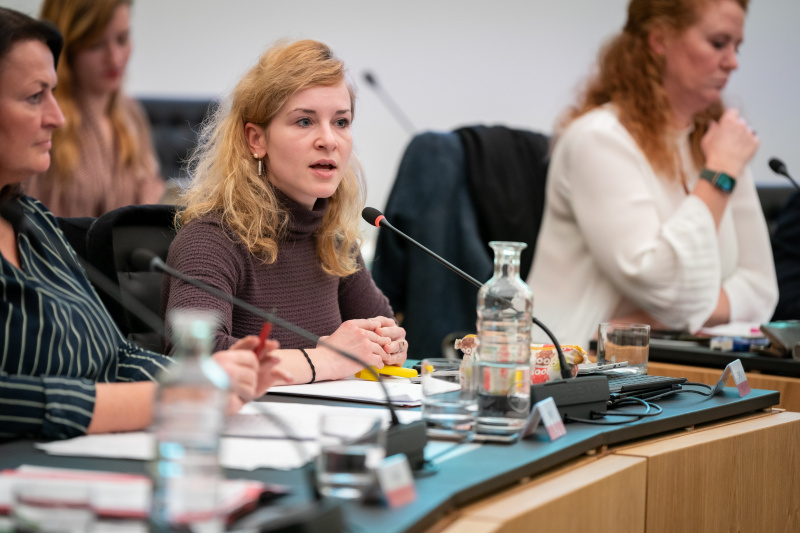 Nationalratsabgeordnete Eva Maria Holzleitner (SPÖ)am Wort