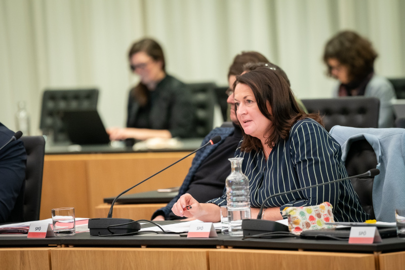 Nationalratsabgeordnete Petra Wimmer (SPÖ) am Wort
