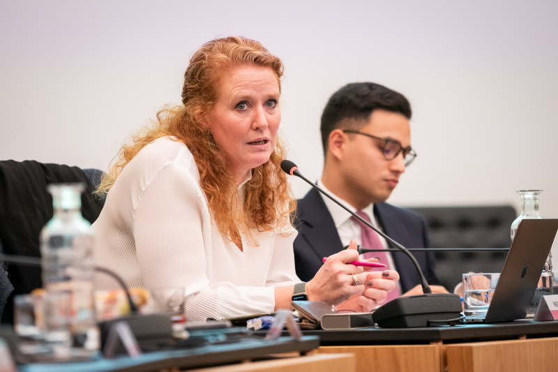 Nationalratsabgeordnete Fiona Fiedler (NEOS) am Wort