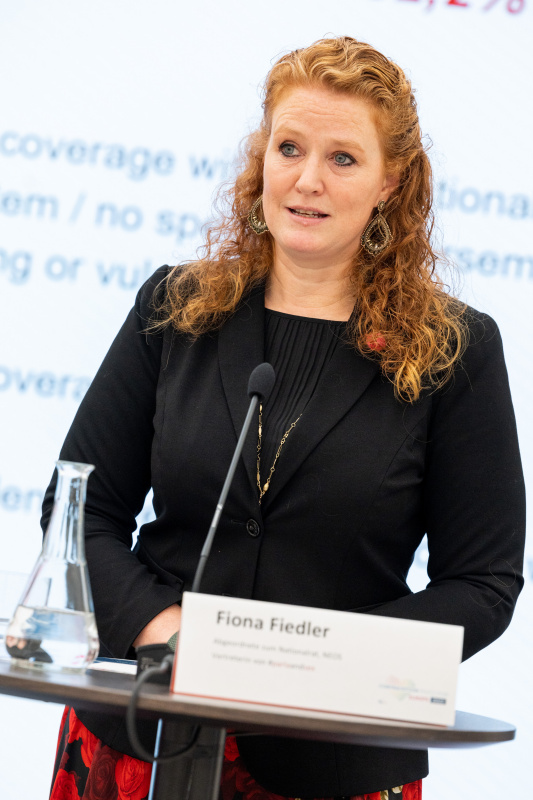 Nationalratsabgeordnete Fiona Fiedler (NEOS)