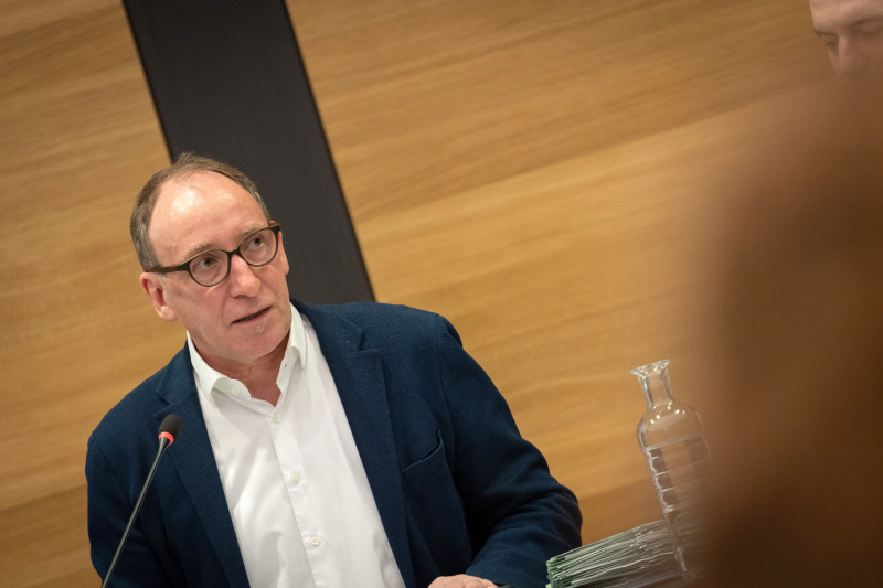 Gesundheitsminister Johannes Rauch (GRÜNE) auf der Regierungsbank