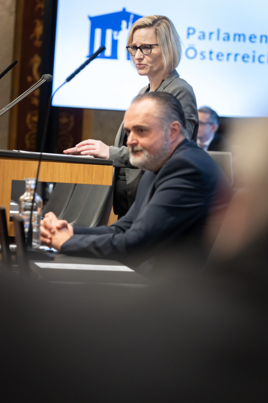 Bundesrätin Sandra Gerdenitsch (SPÖ) am Redner:innenpult