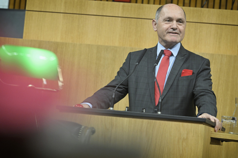 Begrüßung: Nationalratspräsident Wolfgang Sobotka (ÖVP)