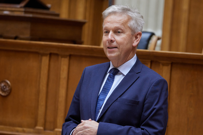 Begrüßung durch Nationalratsabgeordneten Reinhold Lopatka (ÖVP)