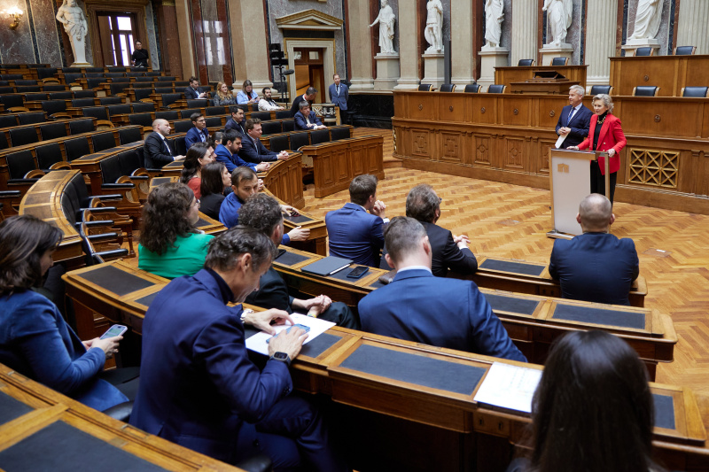 Begrüßung durch Präsidentin der Parlamentarischen Versammlung der OSZE Margareta Cederfelt