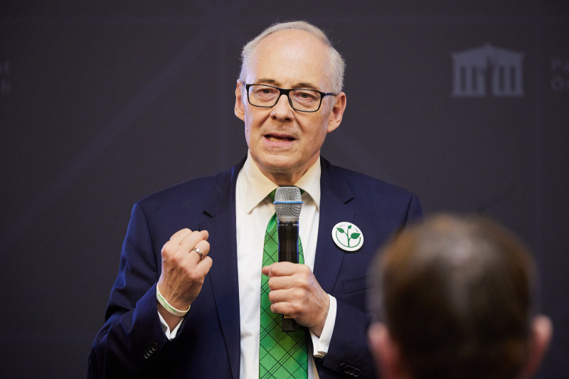 Begrüßung von Gründer und Initiator Zero Project Martin Essl