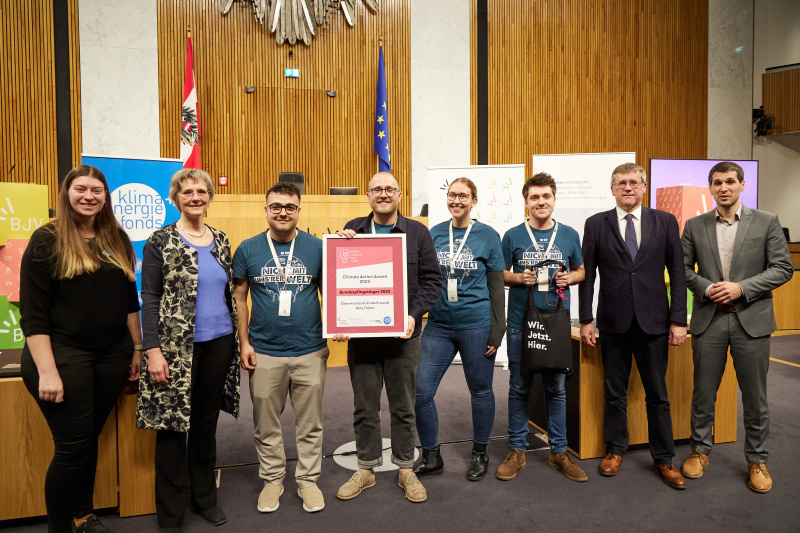 Überreichung der Climate Action Awards 2023