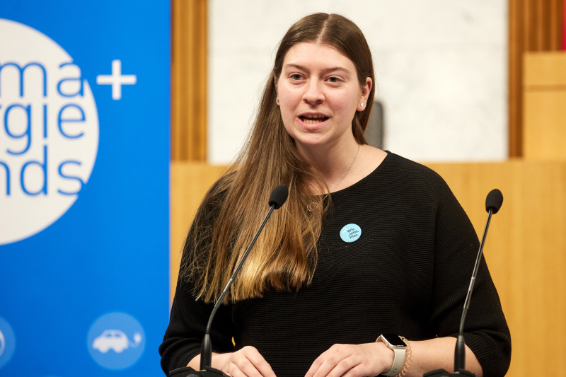 Vorsitzende der Bundesjugendvertretung Sabrina Prochaska