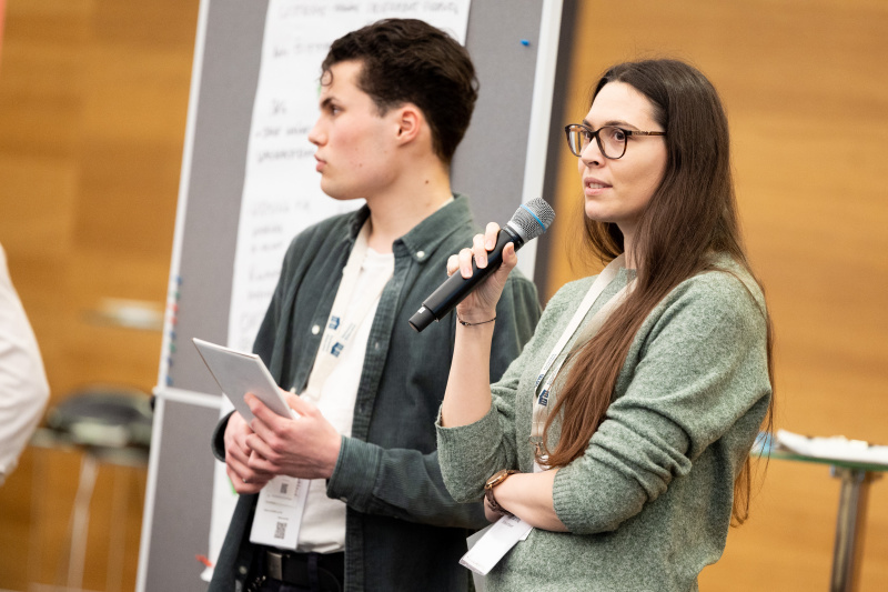 Ergebnispräsentation aus den Dialoggruppen des Klimajugendrats 2023