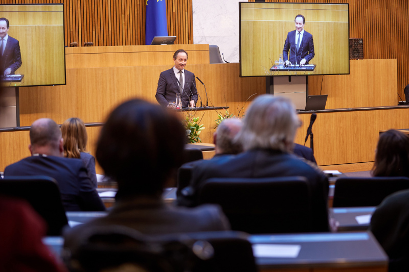 Grußworte von Bundesratspräsident Günter Kovacs (SPÖ)