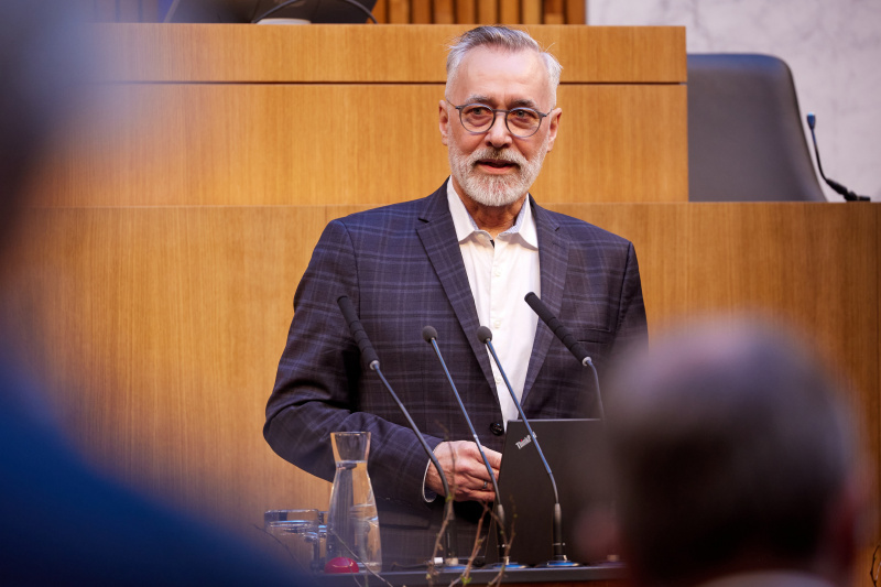 Keynote von Leiter des Demokratiezentrums Wien Dirk Lange