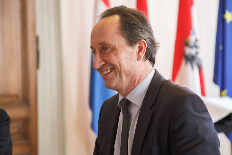 Bundesratspräsident Günter Kovacs (SPÖ) während der Aussprache