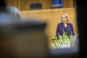Begrüßung: Zweite Nationalratspräsidentin Doris Bures (SPÖ)