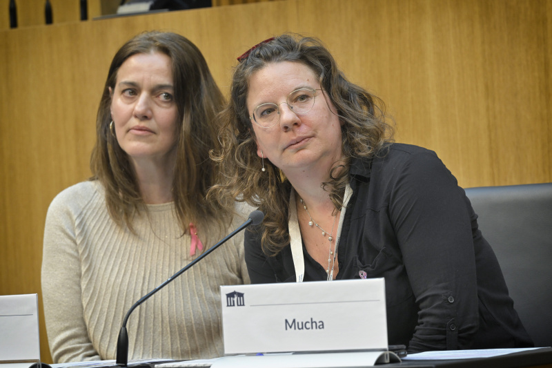 Von links: Karin Richter, Carmen Mucha