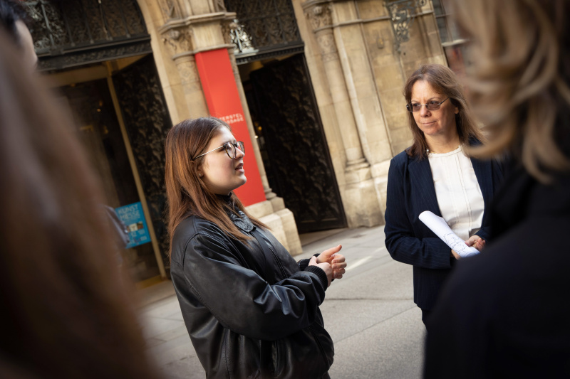 Racheli Kreisberg - Enkelin von Simon Wiesenthal und Schülerin