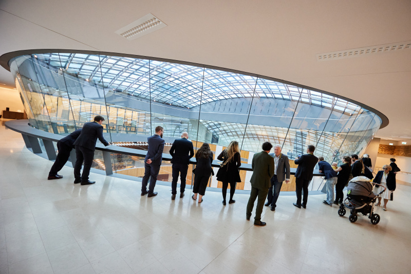 Führung durch das Parlament