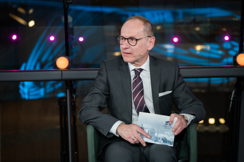 Moderator Gerald Groß