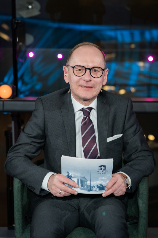 Moderator Gerald Groß