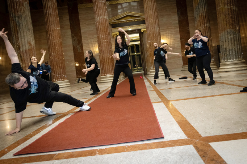 Tanzmodenschau des Vereins „Ich bin OK“