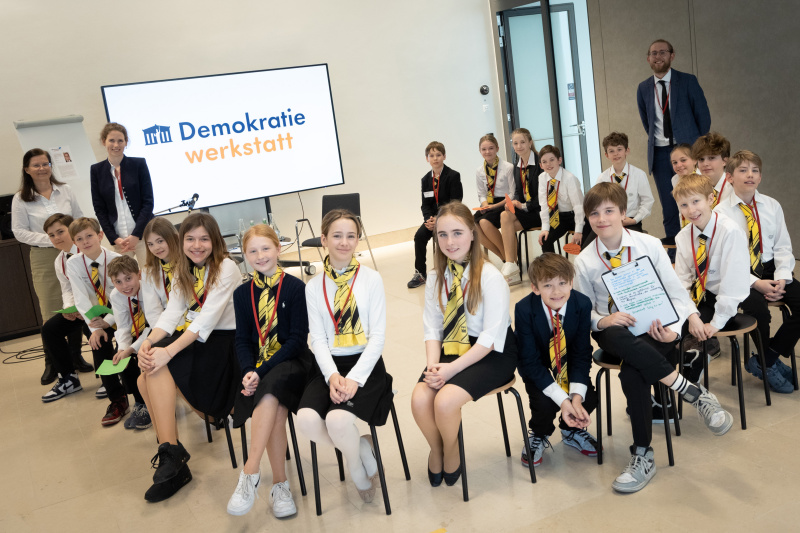 Gruppenfoto Schüler:innen