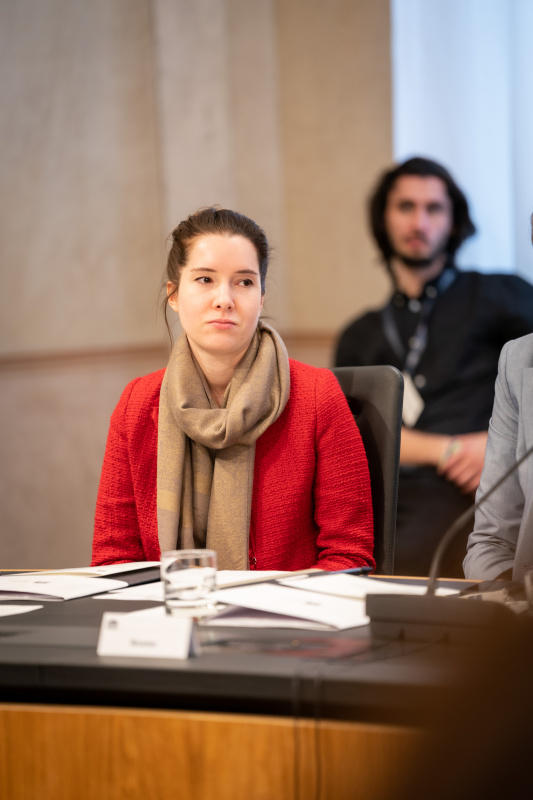 Veranstaltungsteilnehmerin