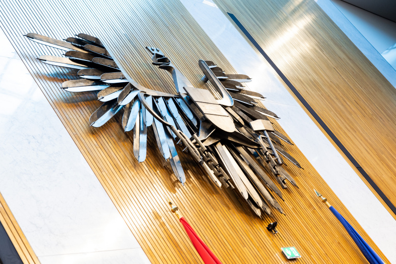 Adler im Nationalratssaal