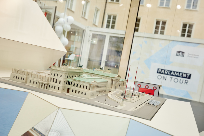 Ausstellung - Parlament on Tour