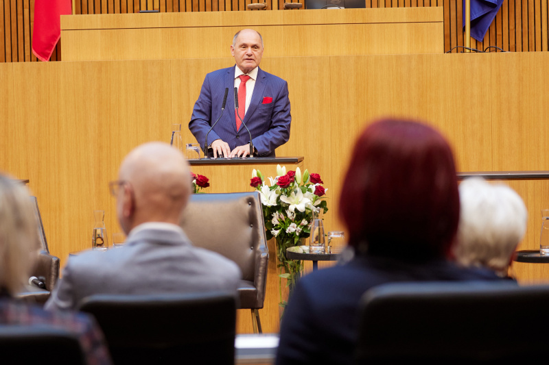 Eröffnungsworte Nationalratspräsident Wolfgang Sobotka (ÖVP)