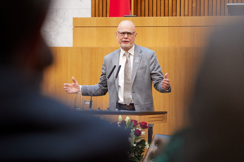 Grußworte Präsident Special Olympics Austria Peter Ritter