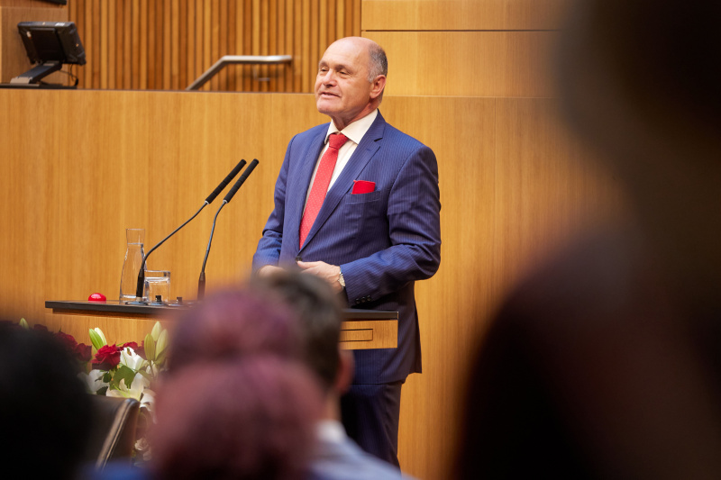 Eröffnungsworte Nationalratspräsident Wolfgang Sobotka (ÖVP)