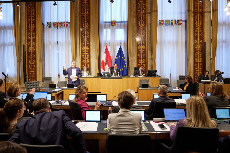 Vizekanzler Werner Kogler (GRÜNE) am Wort
